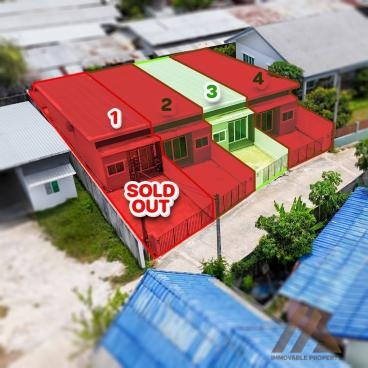 ทาวน์เฮาส์ ชั้นเดียว สร้างใหม่ - บ้านพอน